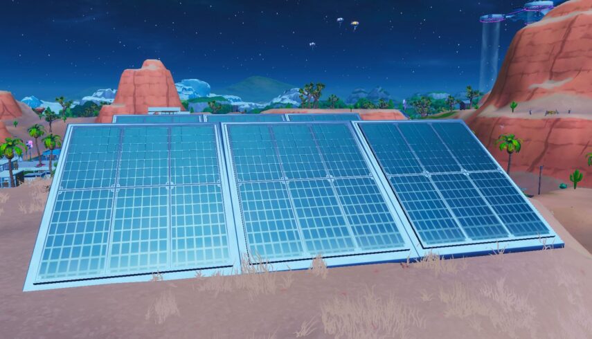 Fortnite Desert Solar Array