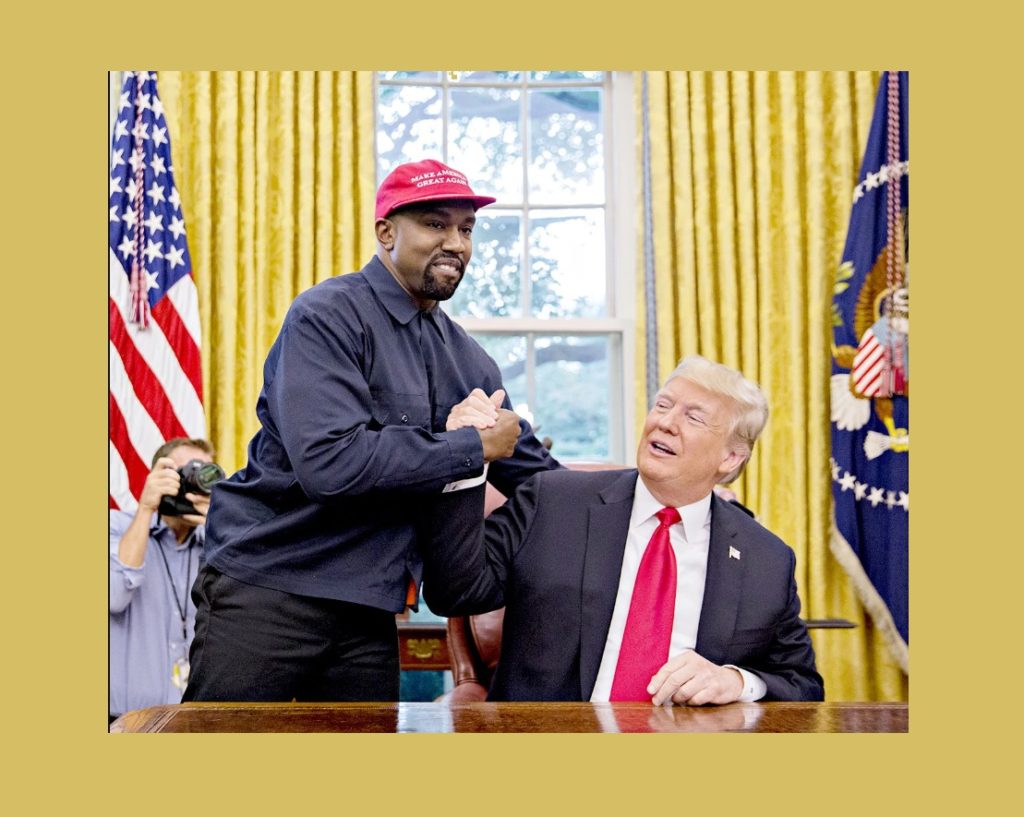 Kanye meets Mr Trump